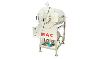 HORIZONTAL CYLINDRICAL AUTOCLAVE (DOUBLE WALLED - EXTERNAL BOILER)