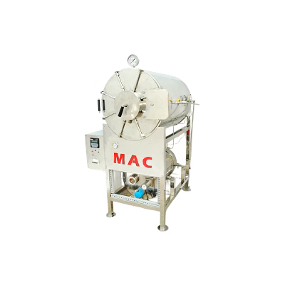 mac horizontal cylindrical autoclave (double walled – external boiler) msw-103(fad)