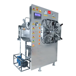 horizontal rectangular h.p. steam sterilizer