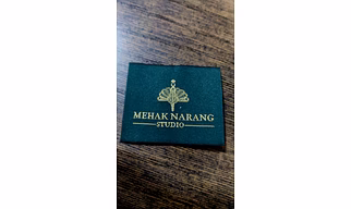 Woven label for women garment