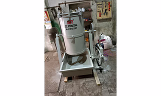 Plastic Gradual and color and power mixer machine