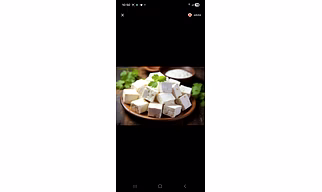 Pure milk paneer