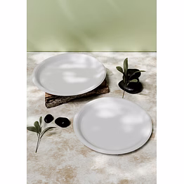 canejoy sugarcane bagasse round plate