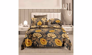 FLORAL BEDSHEET