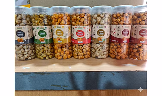 Flavored roasted Fox nut