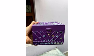 Mud work Jewelry box