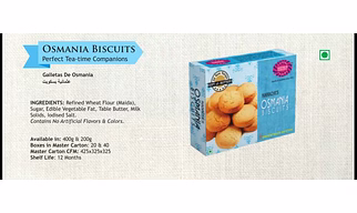 Karachi Bakery Osmania Biscuits.