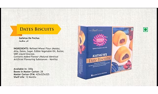 Karachi Bakery Date Biscuits.