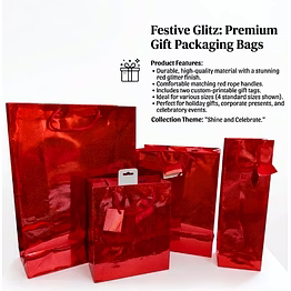 holographic gift bag