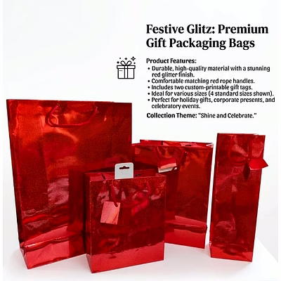 holographic gift bag