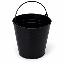 srishti export black bucket
