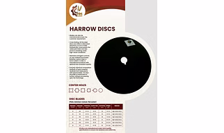 Harrow disc