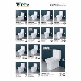 one piece collection bathware