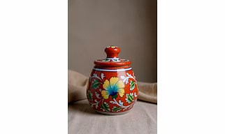 Terracotta Bloom Jar
