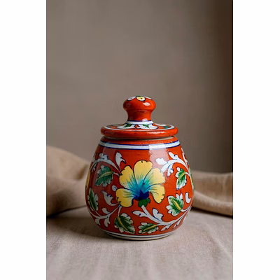 terracotta bloom jar