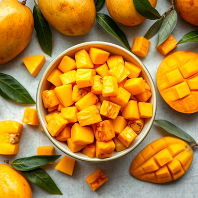 bm organics freeze dried mango
