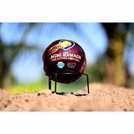 agni kawach fire extinguisher ball - instant automatic fire safety