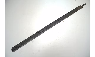 Damascus Steel Khanda Sword Blade Engraving