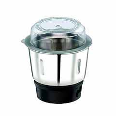 Bajaj Original 400ml Chutney Jar Assembly | Genuine Mixer Grinder Spare Jar | Compatible with Twister, Fruity, GX-7, GX-8, Bravo, GX-10DLX, GX-15, Rex, FX-7 & GX15 Models