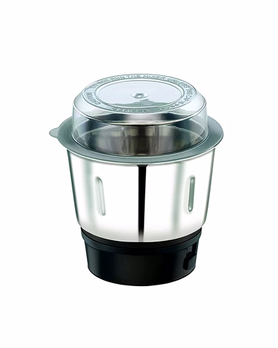 Bajaj Original 400ml Chutney Jar Assembly | Genuine Mixer Grinder Spare Jar | Compatible with Twister, Fruity, GX-7, GX-8, Bravo, GX-10DLX, GX-15, Rex, FX-7 &amp; GX15 Models-941229