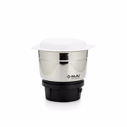 bajaj 180ml chutney grinding jar | compatible with 50+ bajaj & mr mixer grinder models | original replacement jar assembly