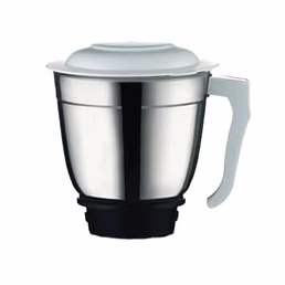 Bajaj Dry Jar Assembly for GX7 Mixer Grinder – Original Spare Jar with Blade &amp; Lid | Stainless Steel | Genuine Replacement Accessory (941865)