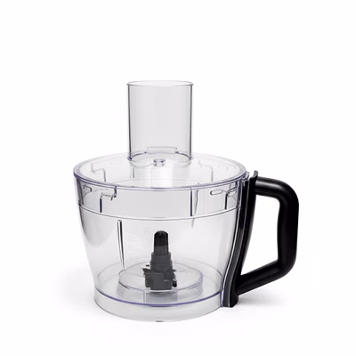 bajaj original food processor processing bowl with lid | compatible with fx1000 new & icon dlx models | genuine replacement jar | durable abs plastic | high-performance & easy to clean