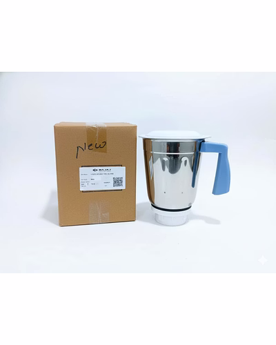 Bajaj Original 1.2 Ltr Liquidiser Jar Assembly for Rex DLX Mixer Grinder | Genuine Stainless Steel Spare Jar | Compatible with Rex DLX MG &amp; Similar Models-2