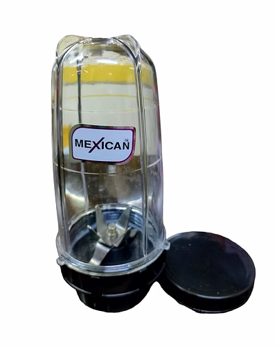 Mexican Blending Blade - Enhance Your Blending Experience with a Versatile Bullet Mixer Juicer Jar (500 ml) Universal 4-Teeth Coupler, 2-Slot Compatible-SH-SBJ500