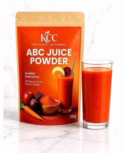 KCC ABC Juice Powder 100g | Apple Beetroot Carrot Juice Mix | 100% Natural &amp; Pure | No Added Preservatives-kk-abc01