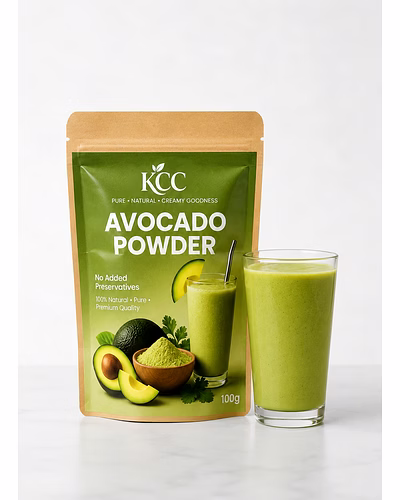 KCC Avocado Powder 100g | 100% Natural Avocado Fruit Powder | No Added Preservatives-kk-ap01