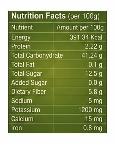 KCC Banana Powder 100g | 100% Natural Banana Fruit Powder | No Added Preservatives-1