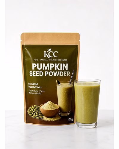 KCC Pumpkin Seed Powder 100g | 100% Natural Pumpkin Seed Powder | No Added Preservatives-kk-ps01