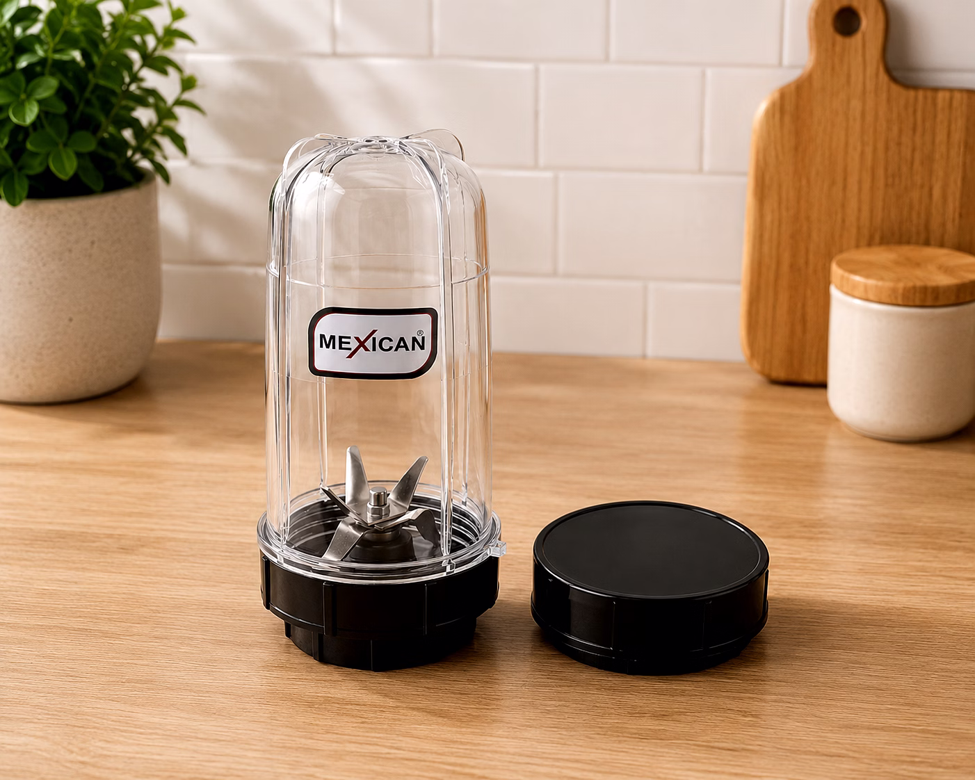 Mexican Blending Blade for Bullet Mixer Juicer Jar 500ml | Universal 4-Teeth Coupler | 2-Slot Compatible image 2