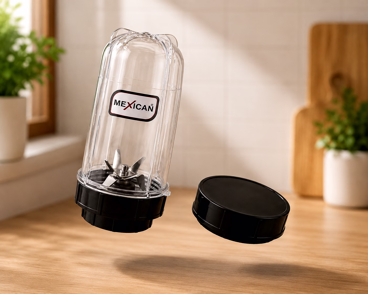 Mexican Blending Blade for Bullet Mixer Juicer Jar 500ml | Universal 4-Teeth Coupler | 2-Slot Compatible image 3