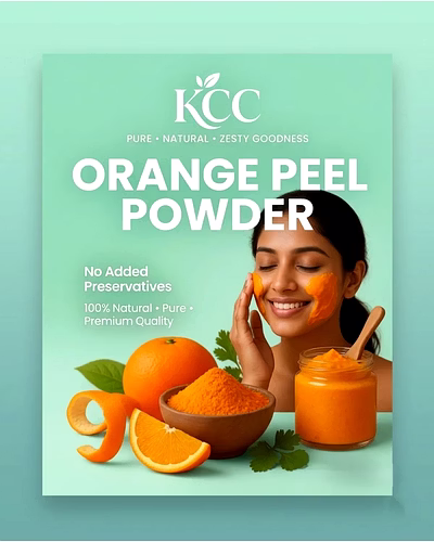 KCC Orange Peel Powder 100g | 100% Natural Orange Peel Powder for Face Pack, Skin Care &amp; DIY Beauty Use | No Added Preservatives-2