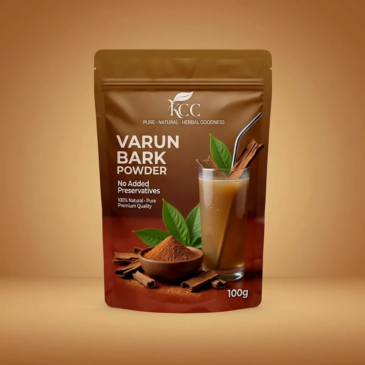kastturi ccure centrre kcc varun bark powder 100g | 100% natural varun chhal powder | no added preservatives | premium ayurvedic herbal powder
