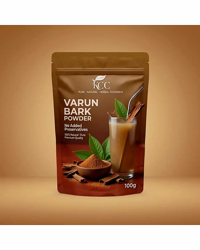 KCC Varun Bark Powder 100g | 100% Natural Varun Chhal Powder | No Added Preservatives | Premium Ayurvedic Herbal Powder-kk-vp01
