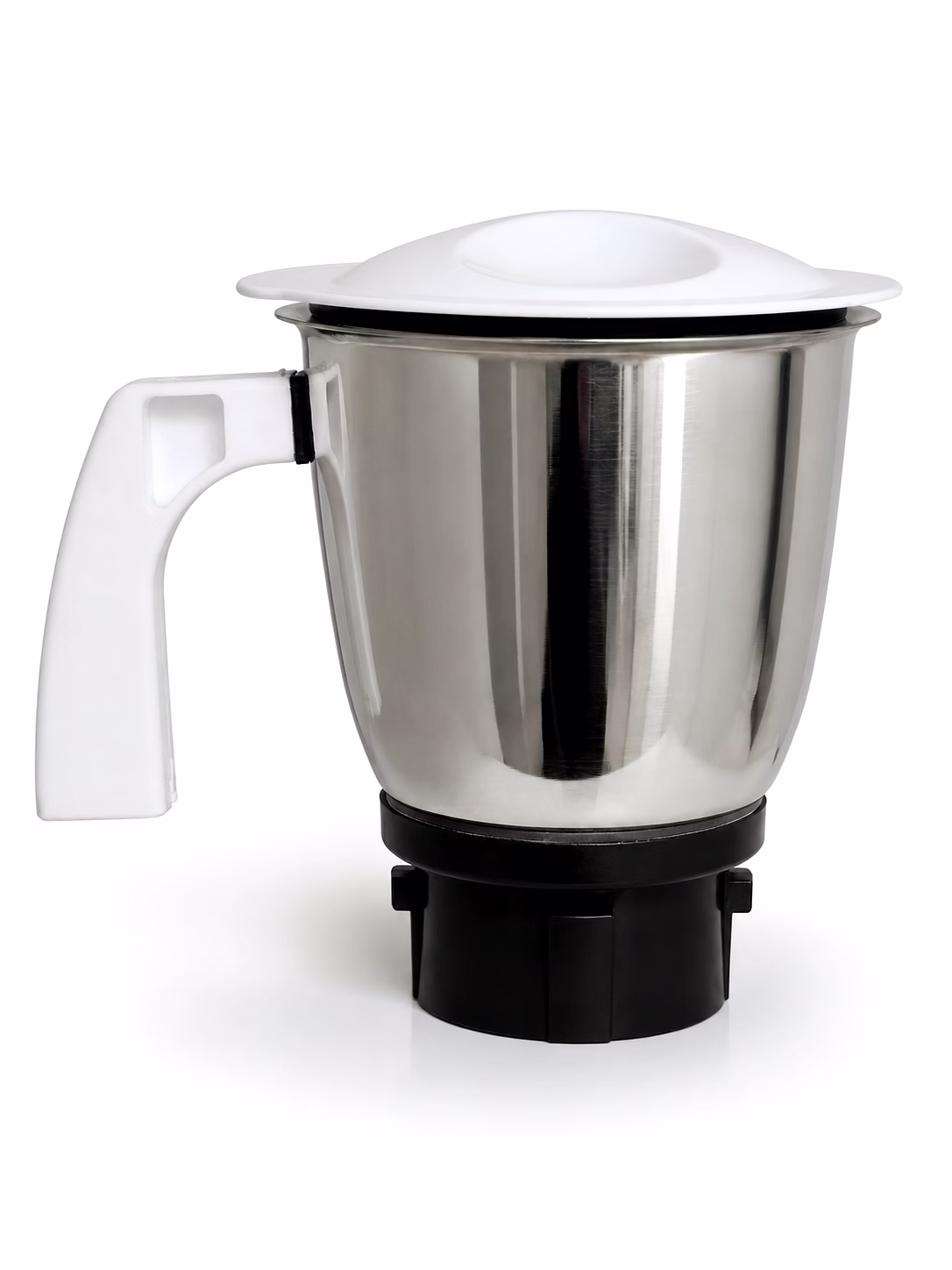 preethi crown mixer grinder stainless steel jar with lid & handle (1 litre) | genuine replacement jar assembly