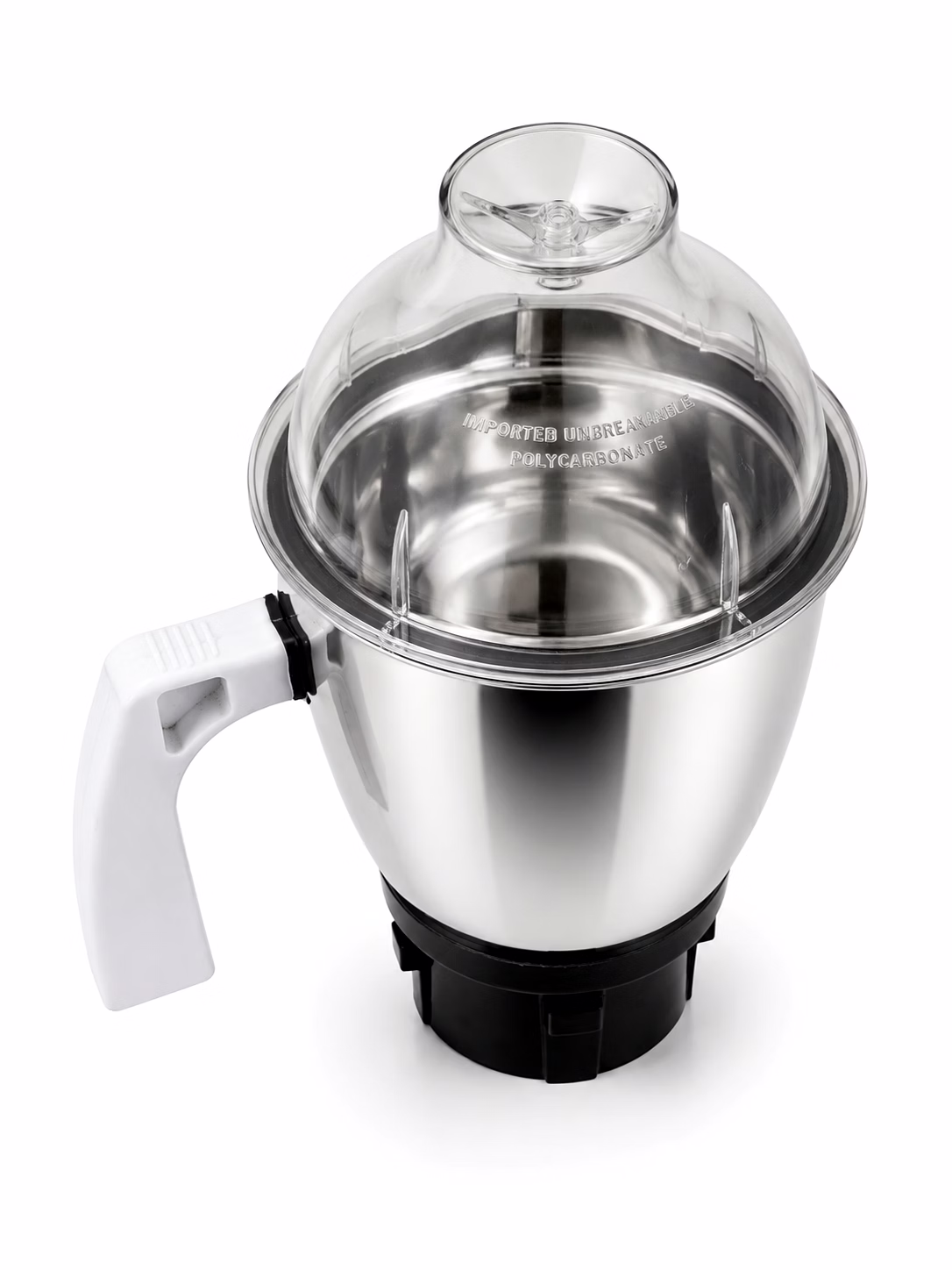 Preethi Crown Mixer Grinder Stainless Steel Jar with Dome Lid (1.5 Litre) | Wet & Dry Grinding Replacement Jar Assembly image 2