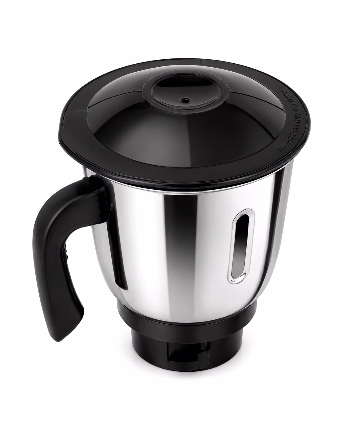 Vidiem 1 Litre Multi-Purpose Mixer Grinder Jar Assembly | Stainless Steel Bowl with Lid | Suitable for VDM Models image 2