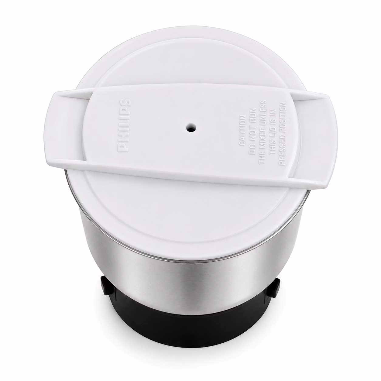 Philips Mixer Grinder Stainless Steel Chutney Jar Assembly 0.33 Litre | Suitable for Philips HL1606 Models | Compact Grinding Jar image 2