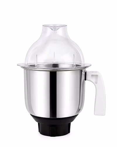 Preethi 1.5 Litre Stainless Steel Mixer Grinder Bowl Jar Assembly with Dome Lid | Suitable for Preethi Mixer Grinder Models-1