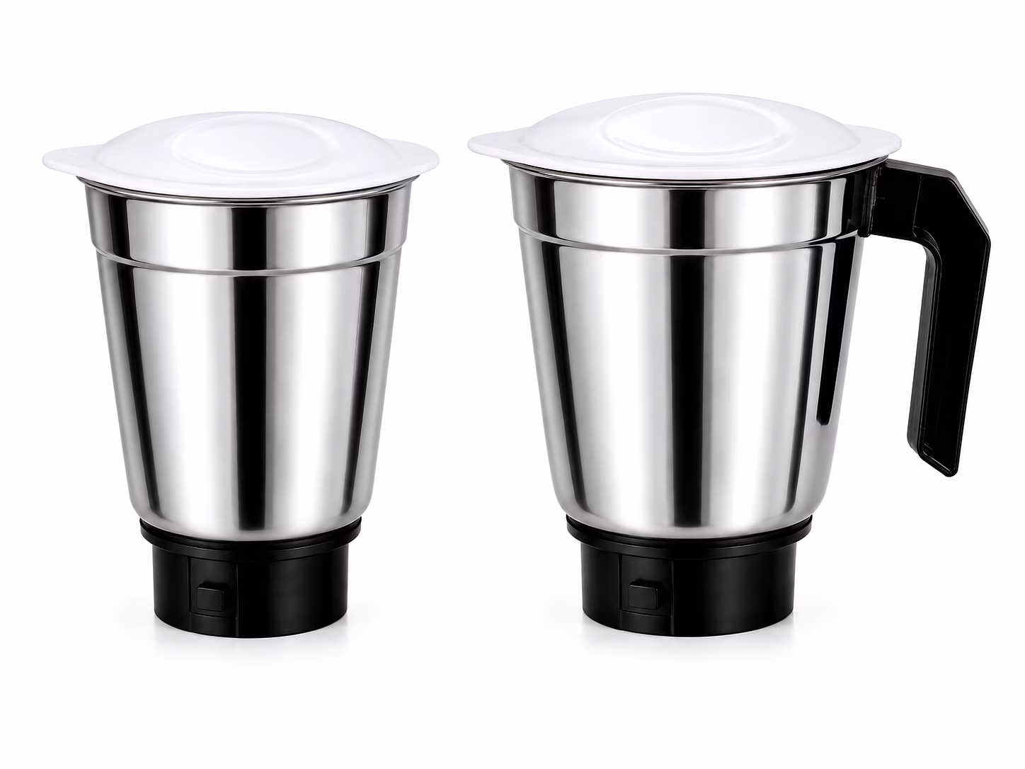 philips hl1606 dry & wet grinding jar assembly (1 litre) | stainless steel mixer grinder jar with lid | suitable for philips hl1606 models