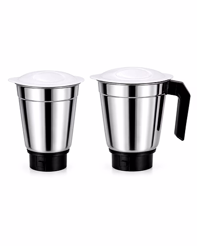 Philips HL1606 Dry &amp; Wet Grinding Jar Assembly (1 Litre) | Stainless Steel Mixer Grinder Jar with Lid | Suitable for Philips HL1606 Models-ph02-01