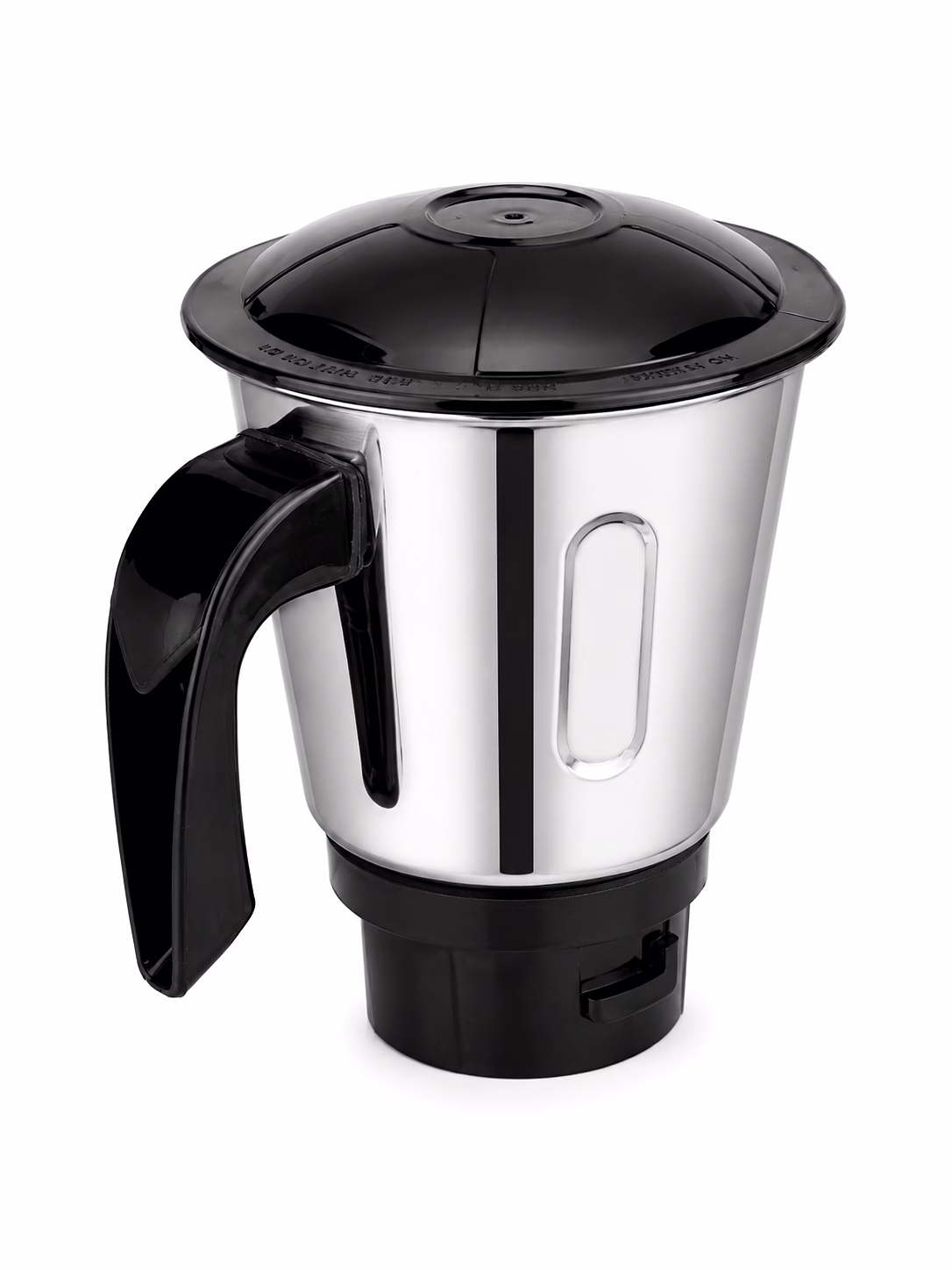 vidiem 1 litre dry & wet grinding jar assembly | stainless steel mixer grinder jar with lid | suitable for vdm models