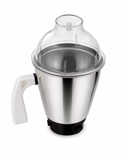 Preethi Galaxy Mixer Grinder Jar Assembly | Stainless Steel Wet &amp; Dry Grinding Jar with Dome Lid | Suitable for Preethi Galaxy Models-1