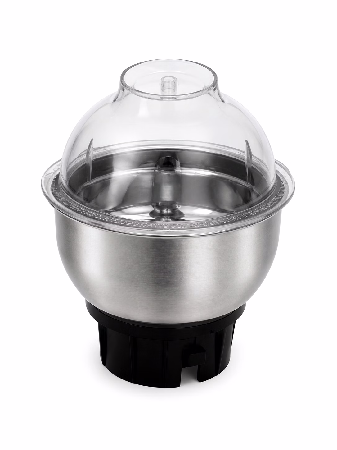 butterfly 0.5 litre mixer mate jar assembly | stainless steel chutney & masala grinding jar with dome lid