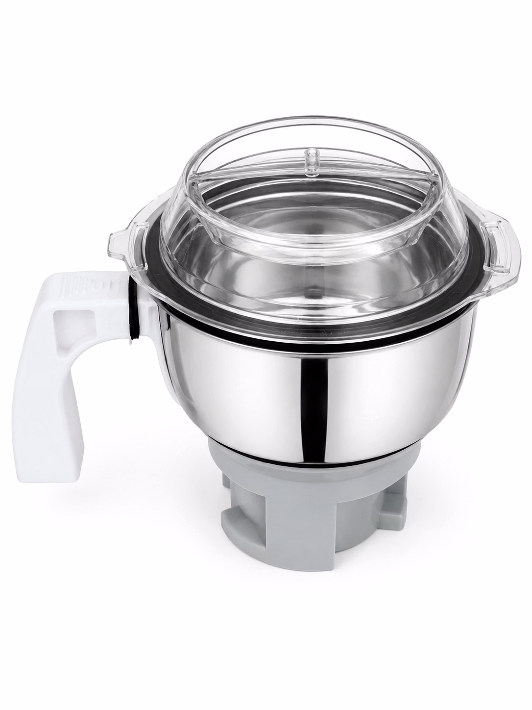 Preethi XPro 750ml Mixer Grinder Jar Assembly | Stainless Steel Wet & Dry Grinding Jar with Transparent Lid | Suitable for Preethi XPro Models image 2