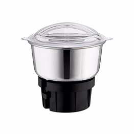 butterfly 0.4 litre chutney attachment jar assembly | stainless steel mixer grinder jar with transparent lid